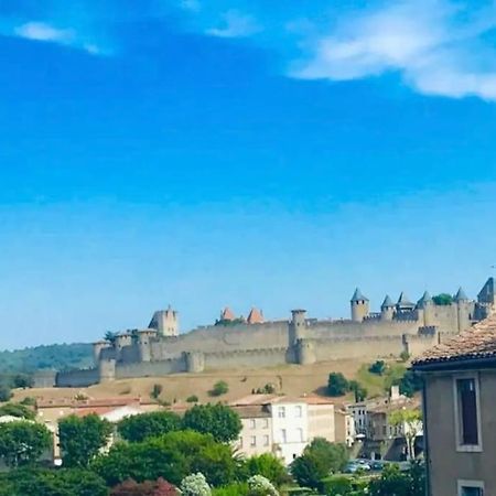Appartement T2 Avec Vue Chateau Carcasona Exterior foto